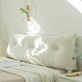 三角ウェッジ枕 ヘッドボード用 クッション ソファベッド 読書用 テレビ枕 デイベッド姿勢サポート バックレスト 大きい 背もたれ 高反発