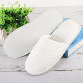 使い捨てスリッパ 10セット 無地 ユニセックス 薄底 ホテル用 男女兼用 綿麻 防滑 サイレント 滑り止め まとめ買い 超軽量 イベント 美容院