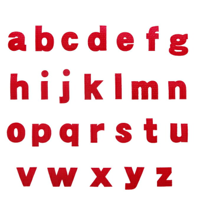 楽天市場 小文字アルファベットワッペン クロス 5cmサイズ 英文字わっぺん アップリケ イニシャル名前入れに Dm便選択可 アイロン接着 楽ギフ 包装 ユニマーク
