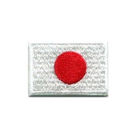 国旗ワッペン　日本　50mm【DM便選択可】【アイロン接着】【楽ギフ_包装】