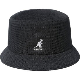 KANGOL カンゴール メンズ 男性 Tropic Bin バケットハット サファリハット | 夏 帽子 夏用 大きいサイズ UV メッシュ キャップ XL 大きめ ハイ ブランド アウトドア 汗 折りたたみ 日よけ 収納