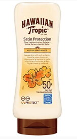 【送料無料】ハワイアン・トロピック サテンプロテクション サンローション SPF50（180ml） Hawaiian Tropic - Satin Protection Sun Lotion SPF 50 (180ml)
