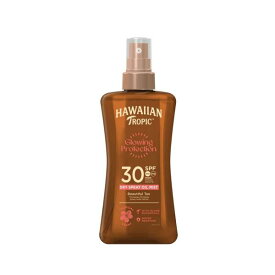【送料無料】ハワイアン・トロピック プロテクティブ ドライスプレーオイル SPF30（200ml）Hawaiian Tropic - Protective Dry Spray Oil SPF30 (200ml)