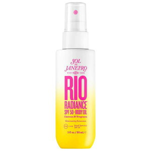 �y���������z�\���E�f�E�W���l�C�� ���I���f�B�A���X SPF50 �V�}�[�����O �{�f�B�I�C�� �T���X�N���[���i90ml�j Sol De Janeiro - Rio Radiance SPF50 Shimmering Body Oil Sunscreen (90ml)