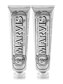 【送料無料】2本セット　Marvis（マービス）- ホワイトニングミント歯磨き粉（85ml）　Marvis - Whitening Mint Toothpaste (85ml) - 2 Pack