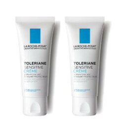 【送料無料】ラ ロッシュ ポゼ トレリアン センシティブ フェイシャル モイスチャライザー (40ml)　2個入り　La Roche-Posay - Toleriane Sensitive Facial Moisturiser (40ml)