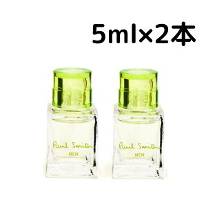�y���������z�|�[�� �X�~�X ���� EDT 5ml × 2�{ �j������ �����Y Paul Smith �v���[���g �M�t�g ���� ���� Paul Smith - Men Eau de Toilette (5ml)