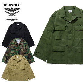 HOUSTON / ヒューストン 50867 RIPSTOP BDU JACKET / リップストップBDUジャケット -全2色-