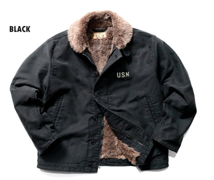 楽天市場】HOUSTON / ヒューストン 5n-1dy N-1 DECK JACKET OVER DYE 