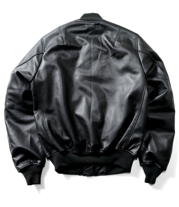 楽天市場】HOUSTON / ヒューストン 8191 SHEEP LEATHER MA-1 FLIGHT 