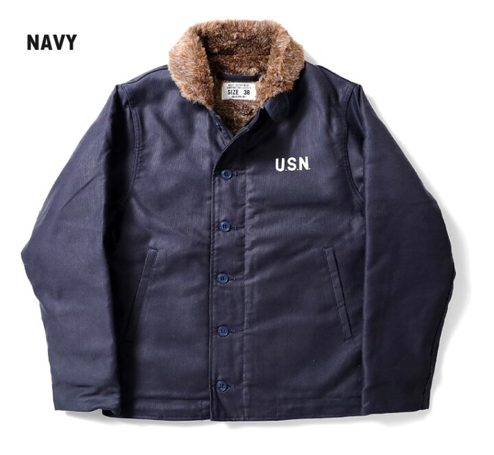 楽天市場】HOUSTON / ヒューストン 5N-1X N-1 DECK JACKET - TIGHT 