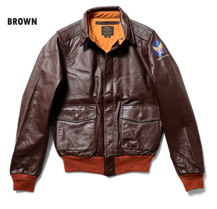 楽天市場】HOUSTON / ヒューストン 8173 A-2 LEATHER JACKET / A-2 