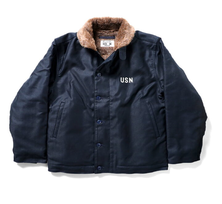 楽天市場】HOUSTON / ヒューストン 5n-1-46 N-1 DECK JACKET -regular 