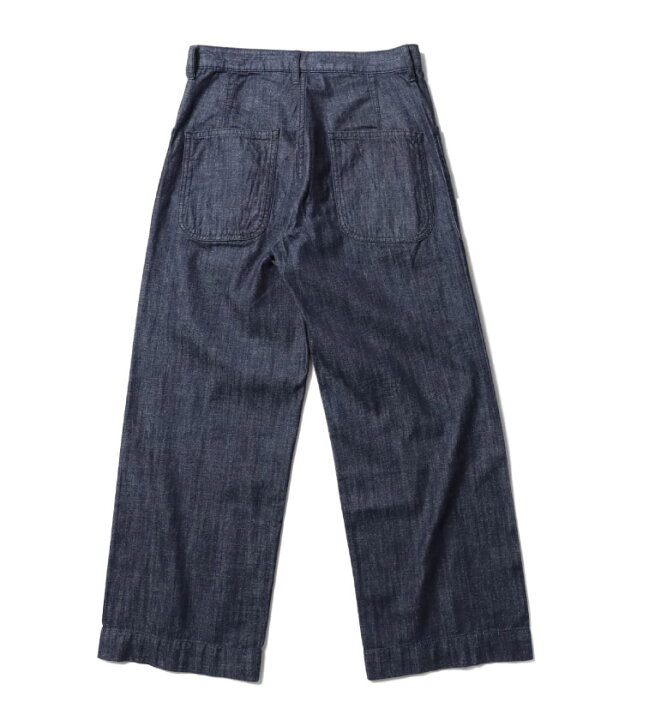 楽天市場】HOUSTON / ヒューストン 10079 USN DENIM SAILOR PANTS 