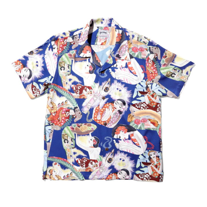 楽天市場】HOUSTON / ヒューストン 40981 ALOHA SHIRT(HAWAII  