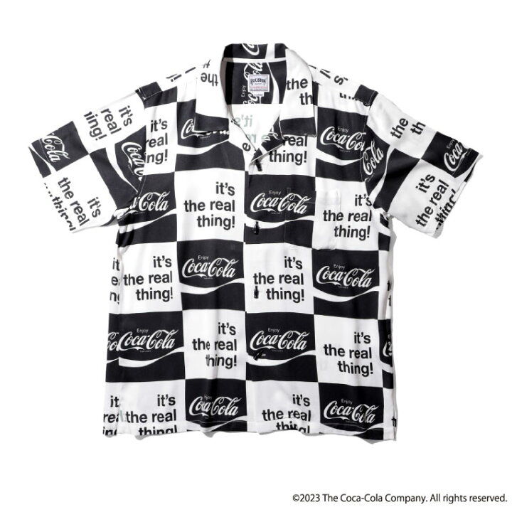 楽天市場】HOUSTON / ヒューストン 41030 COCA-COLA ALOHA SHIRTS(it
