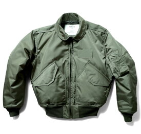 HOUSTON / ヒューストン 5CW45P CWU-45P FLIGHT JACKET / CWU-45P フライトジャケット -全4色- ミリタリー MILITARY ベルクロ リブ ナイロン レプリカ アウター メンズ レディース 大きいサイズ ゆったり 襟 無地 秋冬 バイカー 中綿 厚手 [5CW45P]