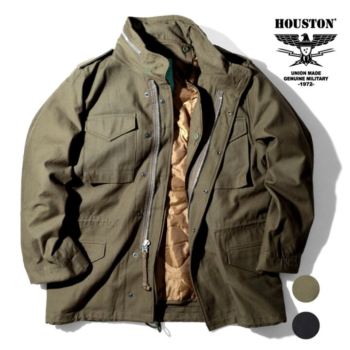 楽天市場】HOUSTON / ヒューストン 50815 M-65 JACKET with LINER / M 