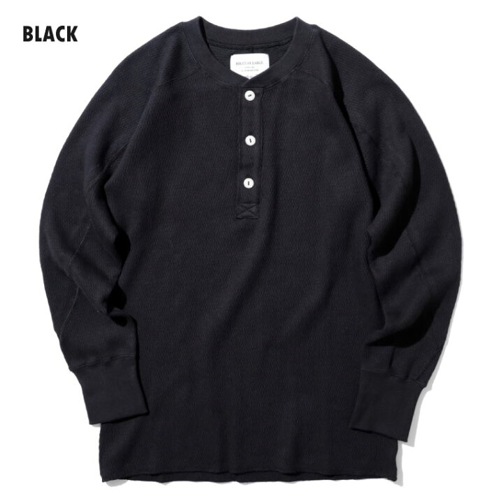 楽天市場】HOUSTON / ヒューストン 20972 HEAVY THERMAL H/N L/S TEE 