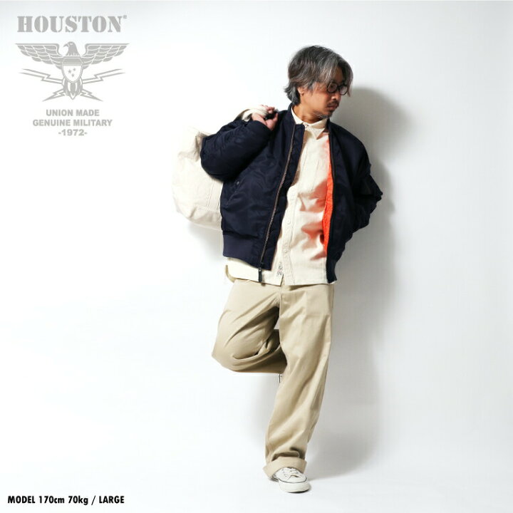 楽天市場】HOUSTON / ヒューストン 50316 MA-1 FLIGHT JACKET / MA-1 