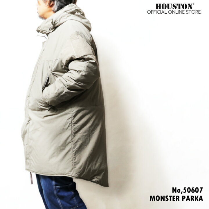 楽天市場】HOUSTON / ヒューストン 50607 MONSTER PARKA / モンスター 