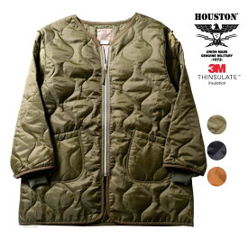 HOUSTON / ヒューストン 50910 M-51 PARKA THINSULATE LINER / M-51 パーカーシンサレートライナー-全3色- ビンテージ ヴィンテージ ポリエステル キルティング リップストップ MILITARY ミリタリー メンズ レディース ウィメンズ 大きいサイズ ゆったり ポケット[50910]