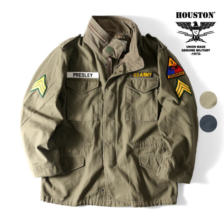 楽天市場】HOUSTON / ヒューストン 51280 CUSTOM M-65 JACKET 