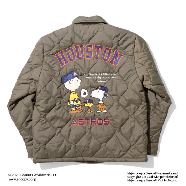 楽天市場】HOUSTON / ヒューストン 51344 PEANUTS × MLB QUILTING 
