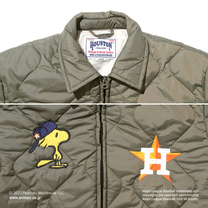 楽天市場】HOUSTON / ヒューストン 51344 PEANUTS × MLB QUILTING 