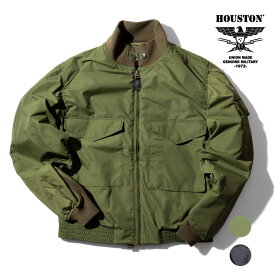 HOUSTON / ヒューストン 55090 G-8 FLIGHT JACKET 2nd / G-8フライトジャケット 2nd-全2色- ビンテージ ヴィンテージ リブ チンストラップ ブランケット 希少 レア アクションプリーツ メンズ 大きいサイズ ミリタリー MLITARY[55090]