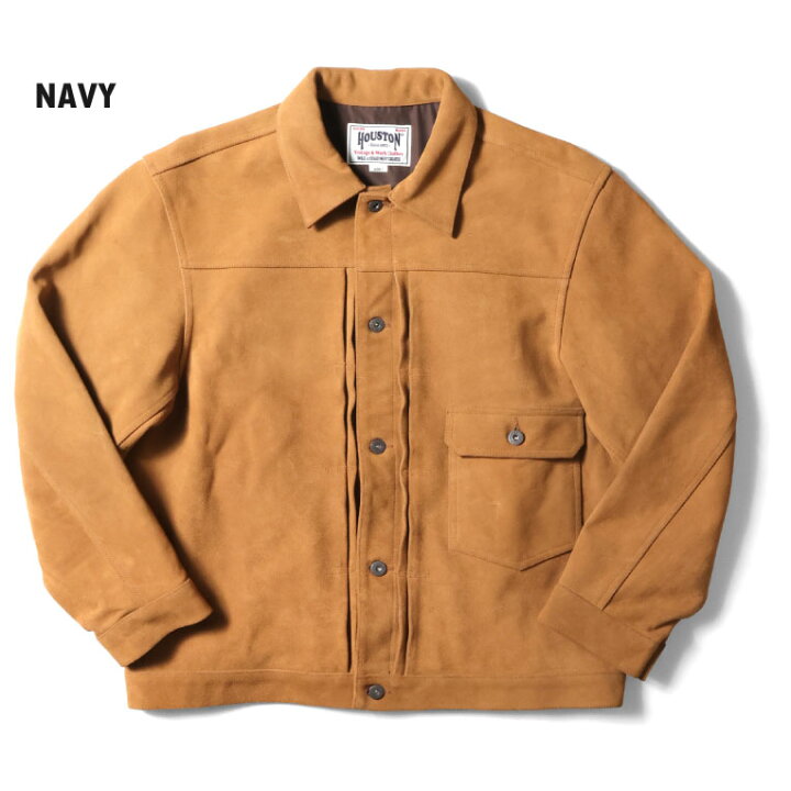 楽天市場】HOUSTON / ヒューストン 8213 COW SUEDE TRACK JACKET 