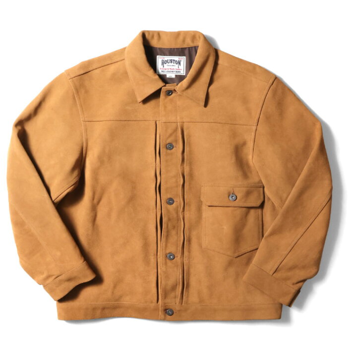 楽天市場】HOUSTON / ヒューストン 8213 COW SUEDE TRACK JACKET 