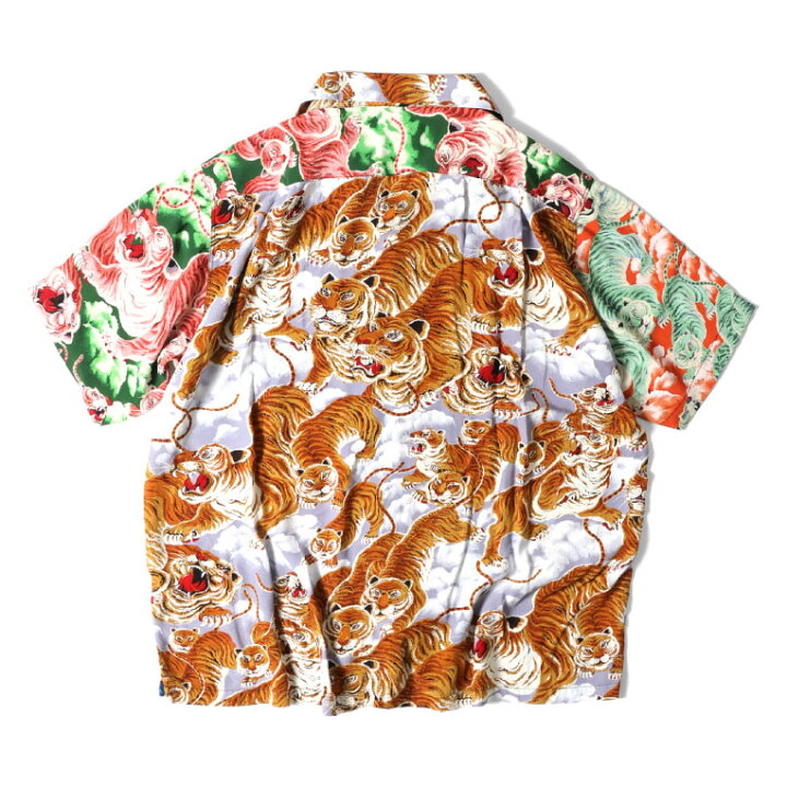 楽天市場】HOUSTON / ヒューストン 41022 ALOHA SHIRT(百虎) / アロハ  