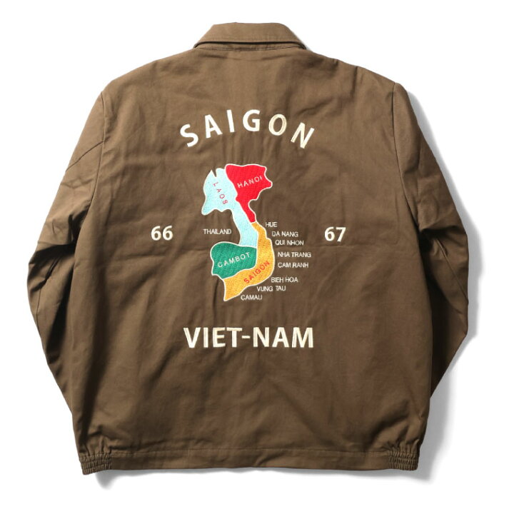 楽天市場】HOUSTON / ヒューストン 51351 VIETNAM JACKET (MAP 