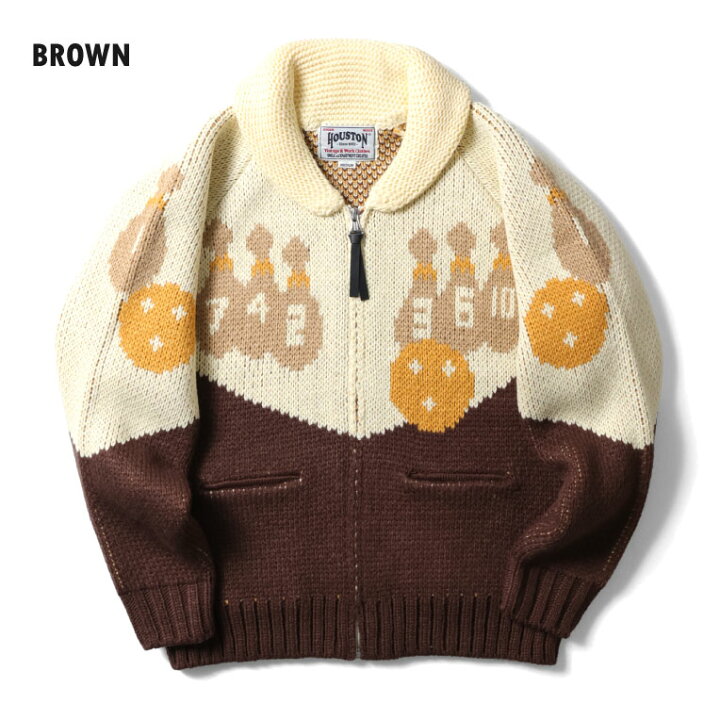 楽天市場】HOUSTON / ヒューストン 22236 COWICHAN SWEATER (BOWLING 