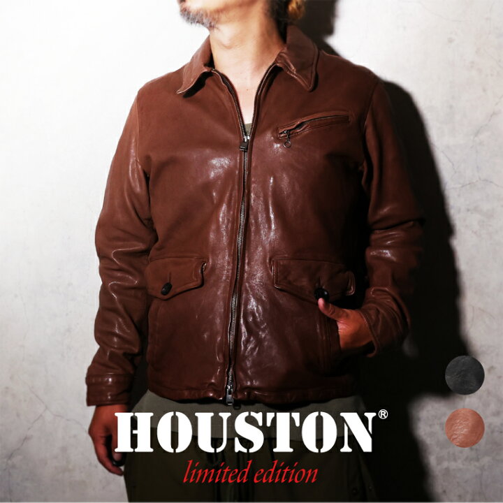 楽天市場】【OFFICIAL限定】HOUSTON / ヒューストン 24UN007 LEATHER  