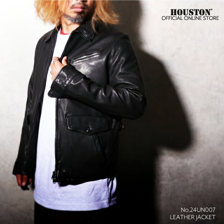 楽天市場】【OFFICIAL限定】HOUSTON / ヒューストン 24UN007 LEATHER  