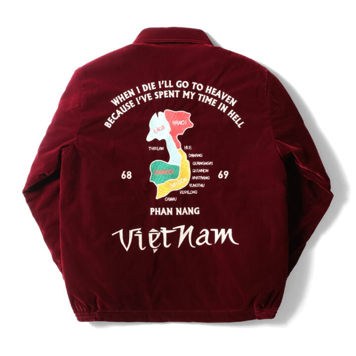 楽天市場】HOUSTON / ヒューストン 51382 VELVETEN VIETNAM JACKET 
