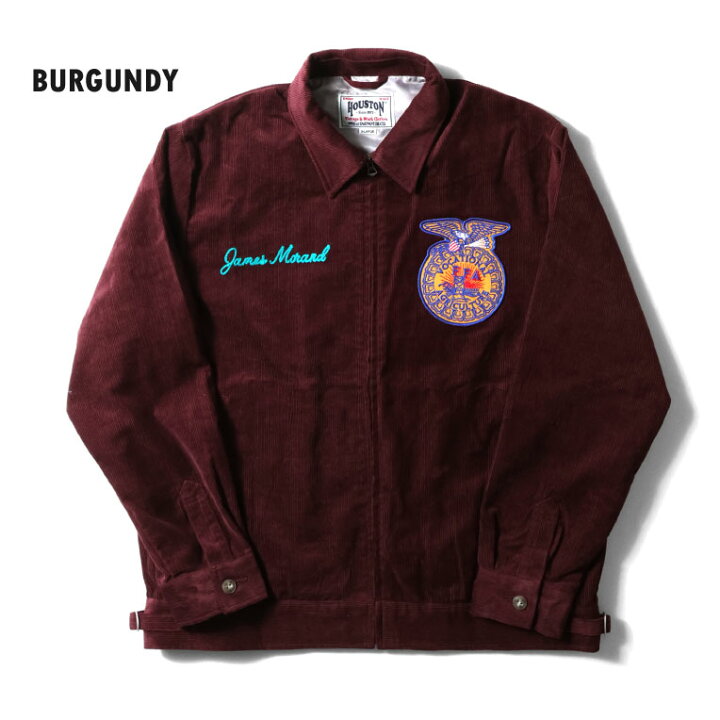 楽天市場】HOUSTON / ヒューストン 51448 CORDUROY EMBROIDERY JACKET 