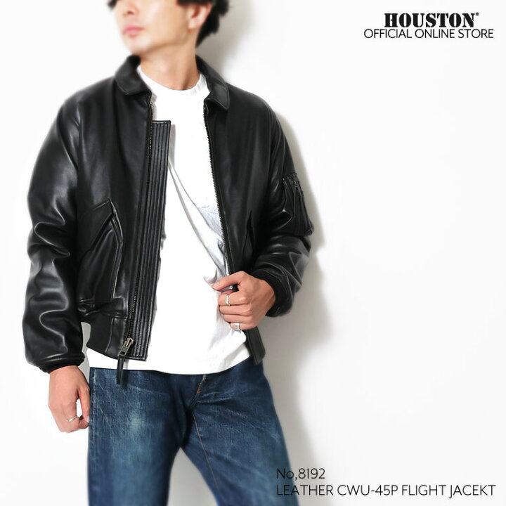 楽天市場】HOUSTON / ヒューストン 8192 SHEEP LEATHER CWU45P FLIGHT 