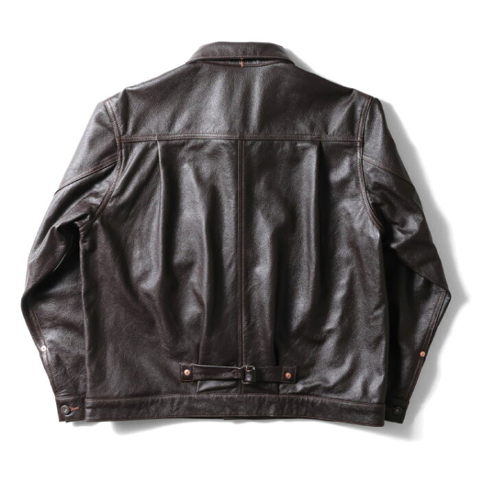 楽天市場】HOUSTON / ヒューストン 8215 COW LEATHER TRACK JACKET 