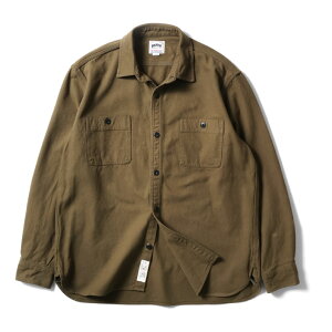 HOUSTON / �q���[�X�g�� 41254 SOLID VIYELLA SHIRT / �\���b�h�r�G���V���c -�S6�F- �����V���c �t�����l���V���c ���[�N�V���c �����Y �~���^���[ �J�W���A�� �傫���T�C�Y ���B���e�[�W �r���e�[�W 