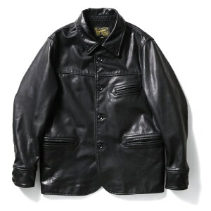 yOFFICIALzHOUSTON / q[Xg 8240 LEATHER CAR COAT / U[ J[R[g Y Vv vW R[g AJW WPbg v JEnCh 傫TCY [8240]