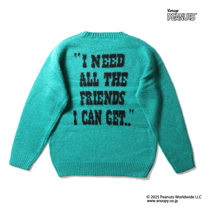 楽天市場】HOUSTON / ヒューストン 22347 PEANUTS MOHAIR WOOL SWEATER 