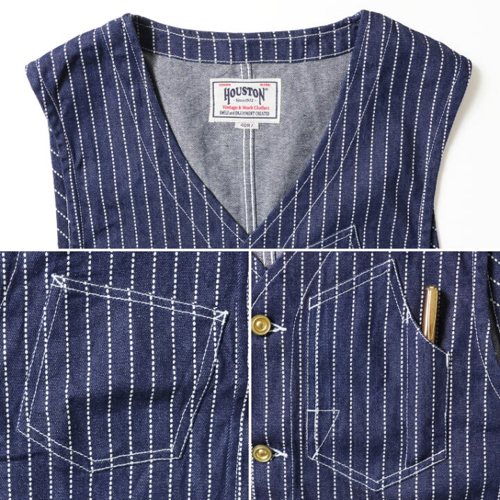楽天市場】HOUSTON / ヒューストン 51550 WABASH DENIM RAILROADER 