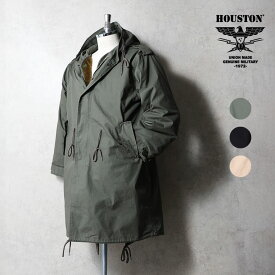 HOUSTON / ヒューストン 5409M M-51 PARKA / M-51パーカー -全3色- 踊る大捜査線 青島コート アウター M51 モッズコート MOD'S モッズパーカー ミリタリー MILITARY サバゲー 大きめ ライナー メンズ レディース ユニセックス 3WAY [5409M]