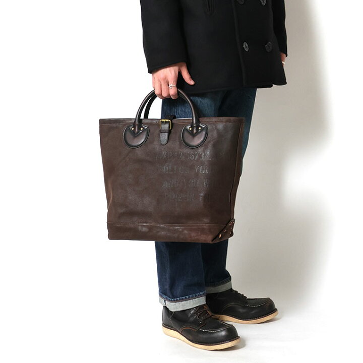 楽天市場】HOUSTON / ヒューストン 6902 LEATHER TOTE BAG / レザー 