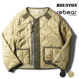 HOUSTON × rebear by Johnbull / ヒューストン × リベアー バイ ジョンブル RE234L06 M-65 PARKA LINER SHORT / M-65 パーカ ライナー ショート -全2色- ミリタリー MILITARY メンズ レディース 大きいサイズ コラボ 限定 リミテッド ユニセックス [re234l06]