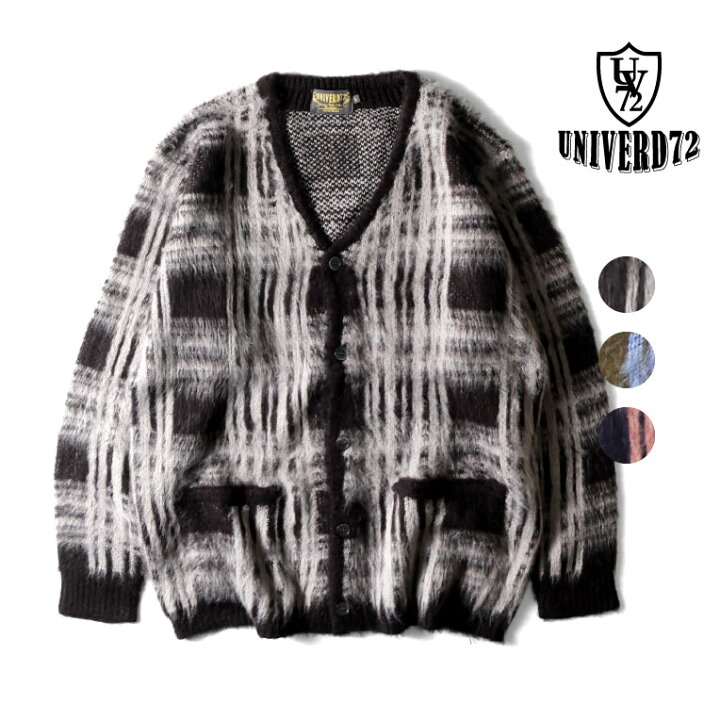 楽天市場】UNIVERD72 / ユニバード72 22331 MOHAIR TOUCH CARDIGAN 
