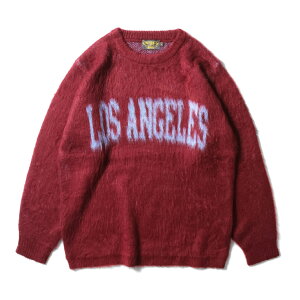 UNIVERD72 / jo[h72 22348 MOHAIR TOUCH COLLEGE SWEATER(LA) / wA^b`NуZ[^[ -S3F-  jbg 傫TCY Y HD [Y Vv JbW LOS ANGELES T[X [22348]